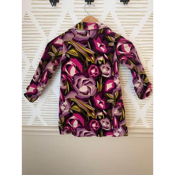 Missoni for Target Girls XL 4t-5t Velour Pea Coat - Picture 2 of 3